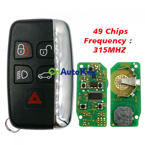 CN025015 Range Rover Evoque/Sport/2010- 2016 Smart KEY 5 Button 315Mhz ...